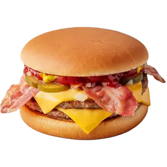 bacon double cheeseburger