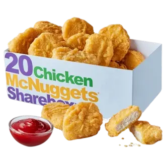 chicken mcnuggets 20pc