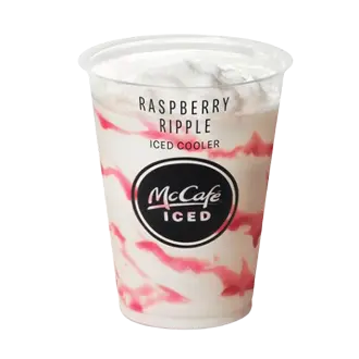 raspberry ripple iced cooler