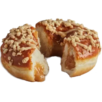 toffee apple donut