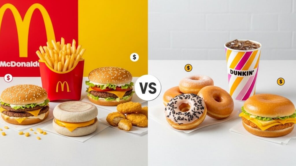 The McDonald's Menu vs Dunkin' Menu: Price Comparison Guide 1 The image